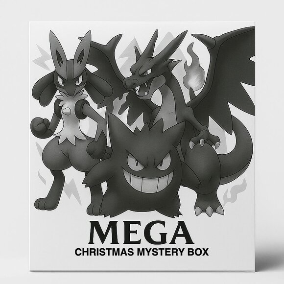 Pokémon TCG MEGA Christmas Mystery Box - Picture 1 of 2